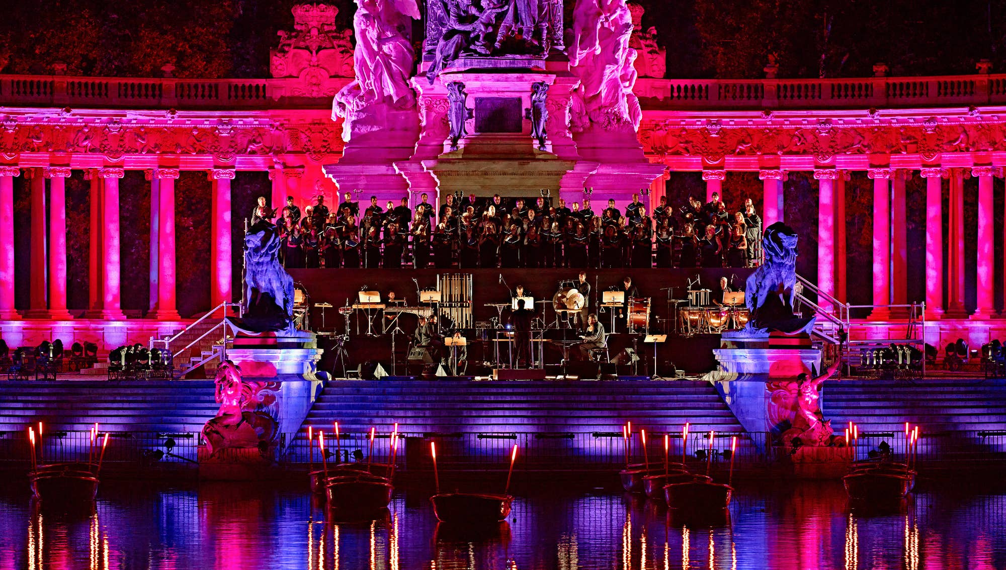 Carmina Burana · Spanish National Choir and percussion, Veranos de la Villa 2022.